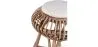 Rattan Bar Stool - Boho Bali Style - Lera image 7