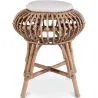 Rattan Bar Stool - Boho Bali Style - Lera image 7