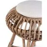 Rattan Bar Stool - Boho Bali Style - Lera image 7