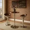 Round Metal Stool - Aviator Style - 70cm - Aviator image 7