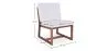 Wooden Lounge Chair - Boho Bali Style Design Chair - Glan image 7