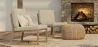 Wooden Lounge Chair - Boho Bali Style Design Chair - Glan image 7