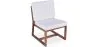 Wooden Lounge Chair - Boho Bali Style Design Chair - Glan image 7