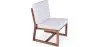 Wooden Lounge Chair - Boho Bali Style Design Chair - Glan image 7