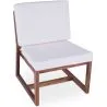 Wooden Lounge Chair - Boho Bali Style Design Chair - Glan image 7