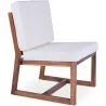 Wooden Lounge Chair - Boho Bali Style Design Chair - Glan image 7
