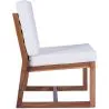 Wooden Lounge Chair - Boho Bali Style Design Chair - Glan image 7