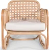 Rattan Lounge Chair - Design Chair - Boho Bali - Qawa image 7