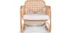 Rattan Lounge Chair - Design Chair - Boho Bali - Qawa image 7