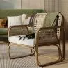 Rattan Lounge Chair - Design Chair - Boho Bali - Qawa image 7