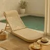 Rattan Boho Bali Garden Deck Chair - Chenai image 7