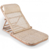 Buy Beach Chair in Rattan, Boho Bali Style - Chenai Natural 60307 - in the UK