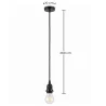 Pendant Lamp Cable - 2 Meters - Sil image 7