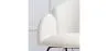 Rocking Armchair with Armrests - Upholstered in Boucle Fabric - Freia image 7