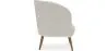 Armchair with Armrests - Upholstered in Boucle Fabric - Wesna image 7