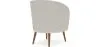 Armchair with Armrests - Upholstered in Boucle Fabric - Wesna image 7