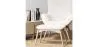  Armchair with Footrest - Upholstered in Bouclé Fabric - Huda image 7