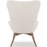  Armchair with Footrest - Upholstered in Bouclé Fabric - Huda image 7