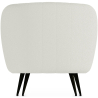 Buy Armchair with Armrests - Upholstered in Boucle Fabric - Nuba White 60338 in the United Kingdom