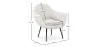 Armchair with Armrests - Upholstered in Boucle Fabric - Eila image 7