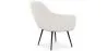 Armchair with Armrests - Upholstered in Boucle Fabric - Eila image 7