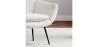 Armchair with Armrests - Upholstered in Boucle Fabric - Eila image 7