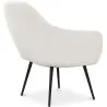 Armchair with Armrests - Upholstered in Boucle Fabric - Eila image 7