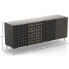 Buy Wooden Design Sideboard - Black - Haui Black 60343 with a guarantee