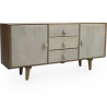 Buy Wooden sideboard in vintage style - Cina  Natural wood 60359 - prices