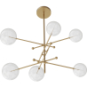 Buy Ball Ceiling Lamp - Design Pendant Lamp - Blun Gold 60393 at Privatefloor