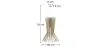 Gold Ceiling Lamp - Design Pendant Lamp - Madison image 7