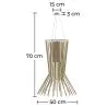 Gold Ceiling Lamp - Design Pendant Lamp - Madison image 7