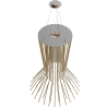 Buy Gold Ceiling Lamp - Design Pendant Lamp - Madison Gold 60394 home delivery