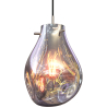 Buy Glass Ceiling Lamp - Design Pendant Lamp - Vera Silver 60395 in the United Kingdom