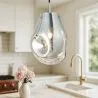 Glass Ceiling Lamp - Design Pendant Lamp - Vera image 7