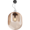 Buy Crystal Ceiling Lamp - Medium Design Pendant Lamp - Grau Amber 60402 in the United Kingdom