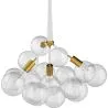 Glass Ball Ceiling Lamp - Design Pendant Lamp - 12 Globes - Glaub image 7
