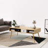 Buy Wooden coffee table - Scandinavian Design - Miua Natural wood 60407 with a guarantee