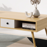 Buy Wooden coffee table - Scandinavian Design - Miua Natural wood 60407 - prices
