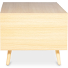 Buy Wooden TV Stand - Scandinavian Design - Lenark Natural wood 60408 in the United Kingdom