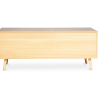 Buy Wooden TV Stand - Scandinavian Design - Lenark Natural wood 60408 home delivery