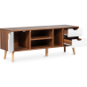Buy TV unit Sideboard Scandinavian style in wood - Lubi Natural wood 60409 home delivery