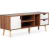 Buy TV unit Sideboard Scandinavian style in wood - Lubi Natural wood 60409 at Privatefloor
