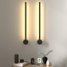 Buy  Wall Lamp - Metal Bar - LED 50cm - Hernel Black 60420 - in the UK