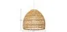 Rattan Ceiling Lamp - Boho Bali Design Pendant Lamp - 60cm - Hoa image 7