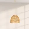 Rattan Ceiling Lamp - Boho Bali Design Pendant Lamp - 60cm - Hoa image 7