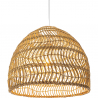 Buy Hanging Lamp Boho Bali Style Natural Rattan - 60cm  - Hoa Natural wood 60440 - prices