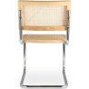Buy Dining Chair - Vintage Design - Wood & Rattan - Bruna Natural 60450 - in the UK