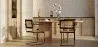 Dining Chair with Armrests - Vintage - Wood and Rattan - Bastral image 7