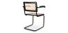 Dining Chair with Armrests - Vintage - Wood and Rattan - Bastral image 7